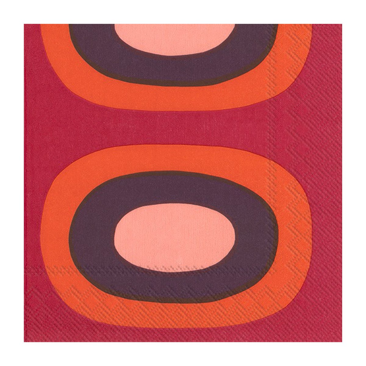 Marimekko Melooni lautasliina 33 x 33 cm 20-pakkaus Red