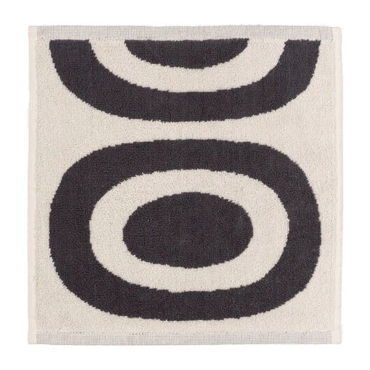 Marimekko Melooni pyyhe 30 x 30 cm Charcoal-off white