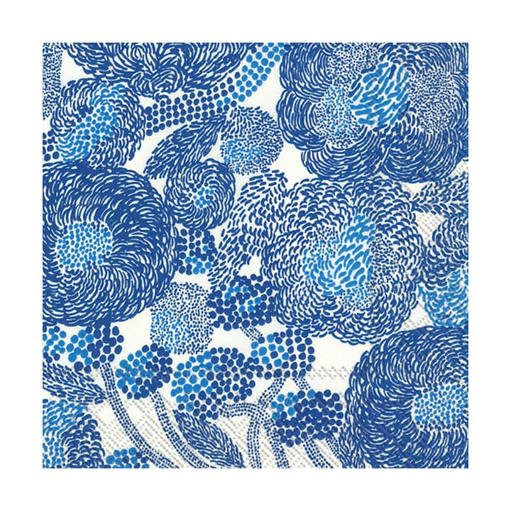 Mynsteri lautasliina 33x33 cm 20 kpl - Kerma sininen - Marimekko