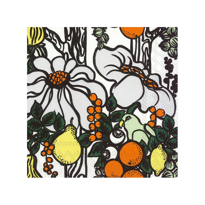 Marimekko Pala Taivasta -servetti 33×33 cm 20-pakkaus Grey