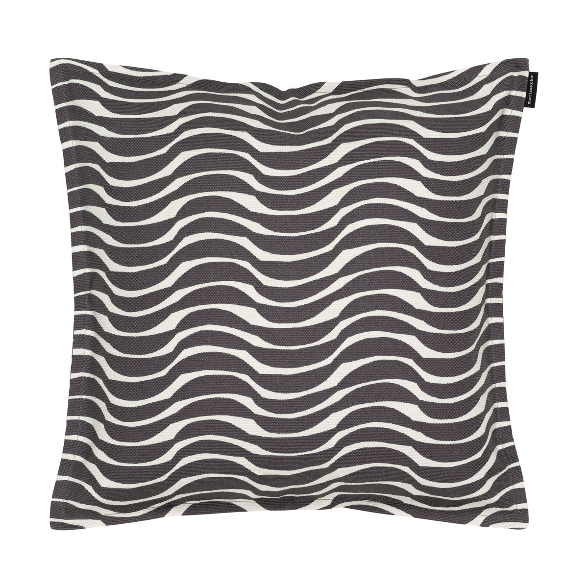 Marimekko Palko tyynynpäällinen 40×40 cm Linen-charcoal