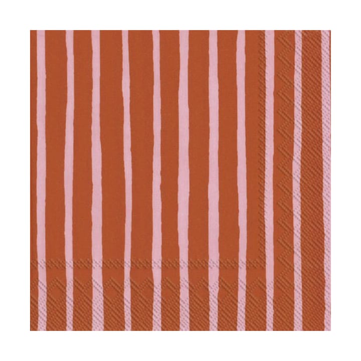 Piccolo lautasliina 33x33 cm 20 kpl - Pinkki-oranssi - Marimekko