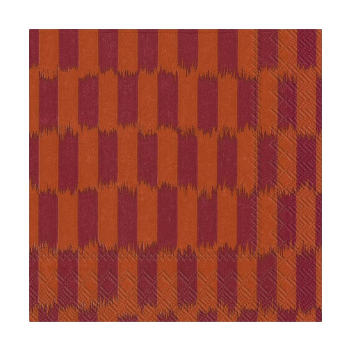 Piekana lautasliina 33x33 cm 20 kpl - Terrakotta - Marimekko