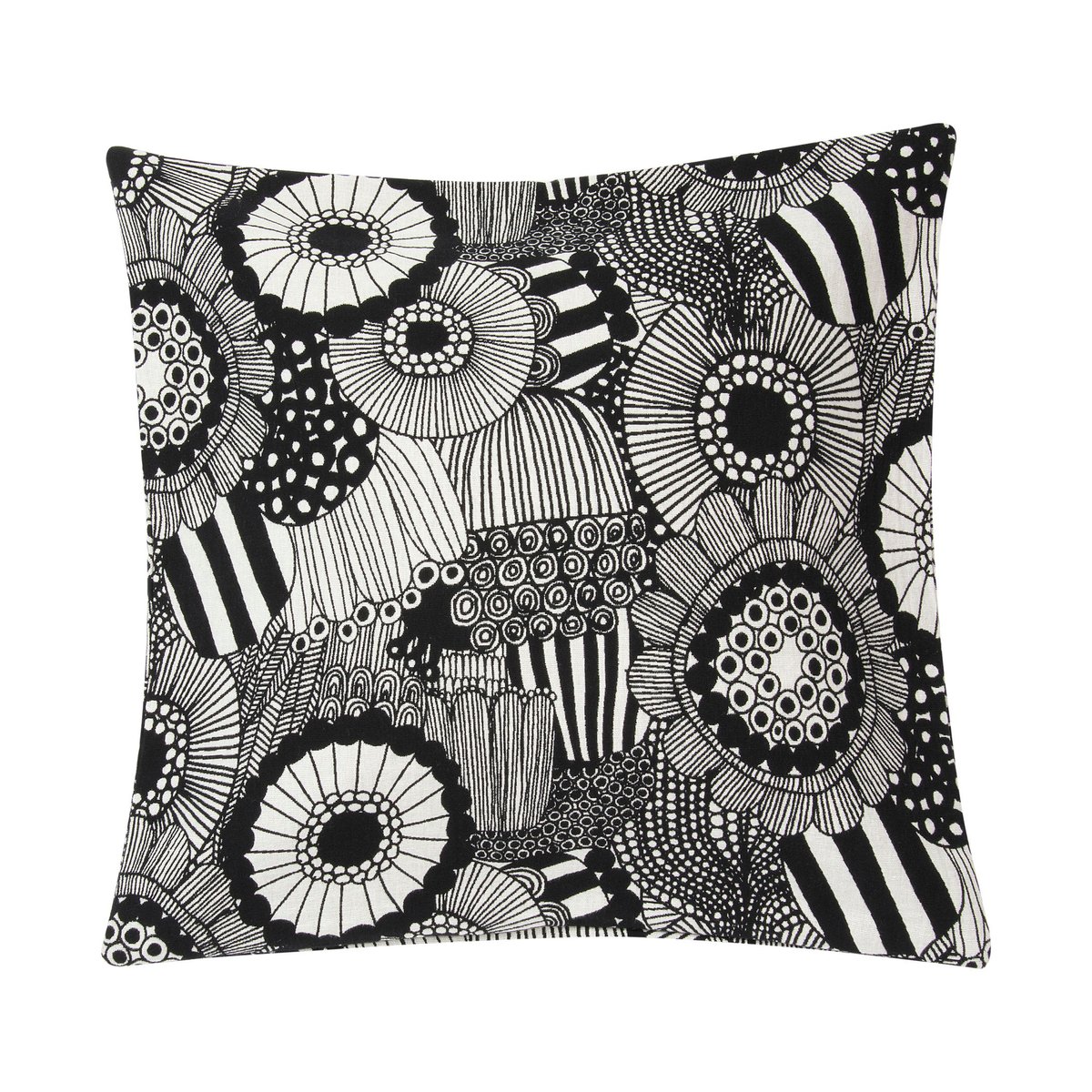 Marimekko Pieni Siirtolapuutarha tyynynpäällinen 50×50 cm off-white-musta