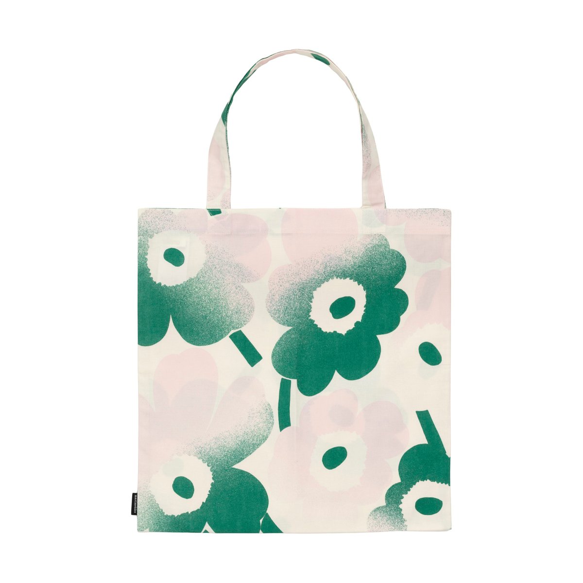 Marimekko Pieni Unikko Häivähdys laukku 44x43 cm Vihreä