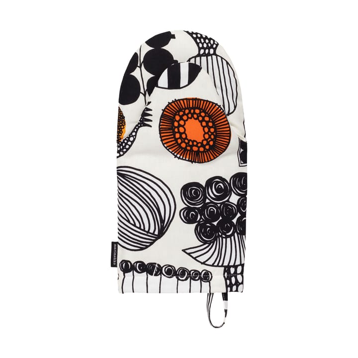 Puutarhurin parhaat -patakinnas - White-black-orange - Marimekko