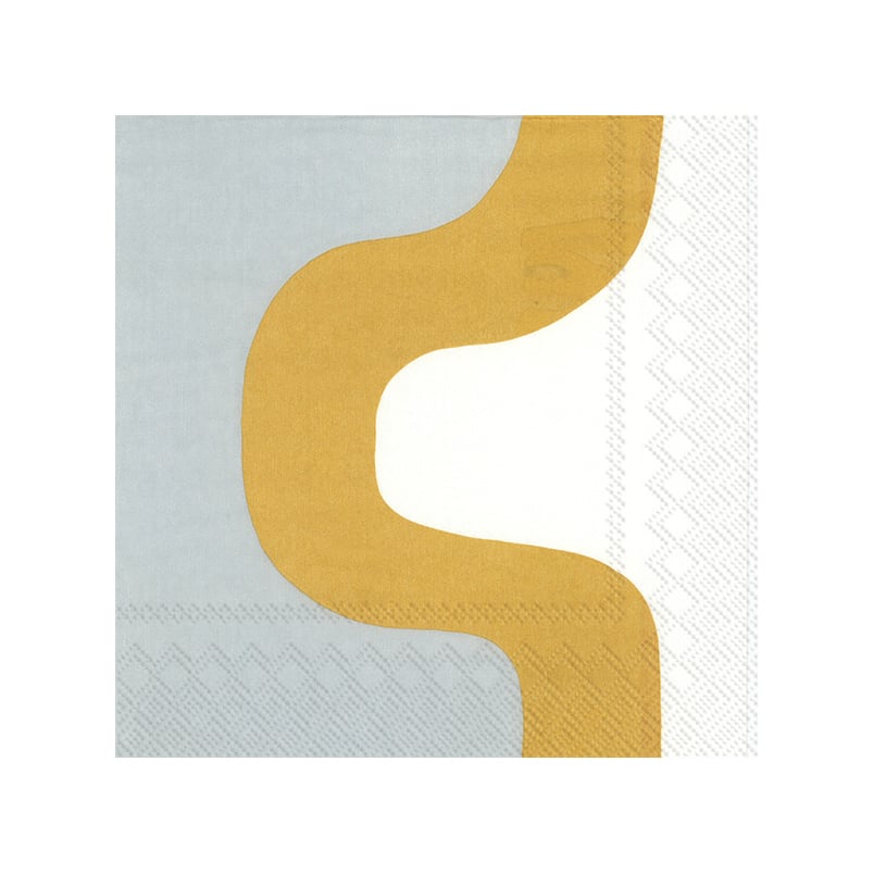 Marimekko Seireeni servetti 33×33 cm 20-pakkaus Gold