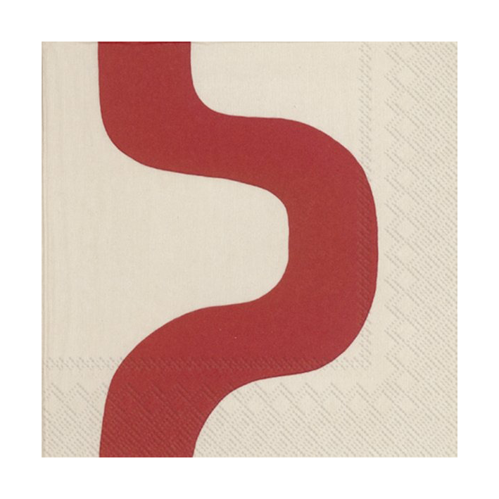 Marimekko Seireeni servetti 33×33 cm 20-pakkaus Red