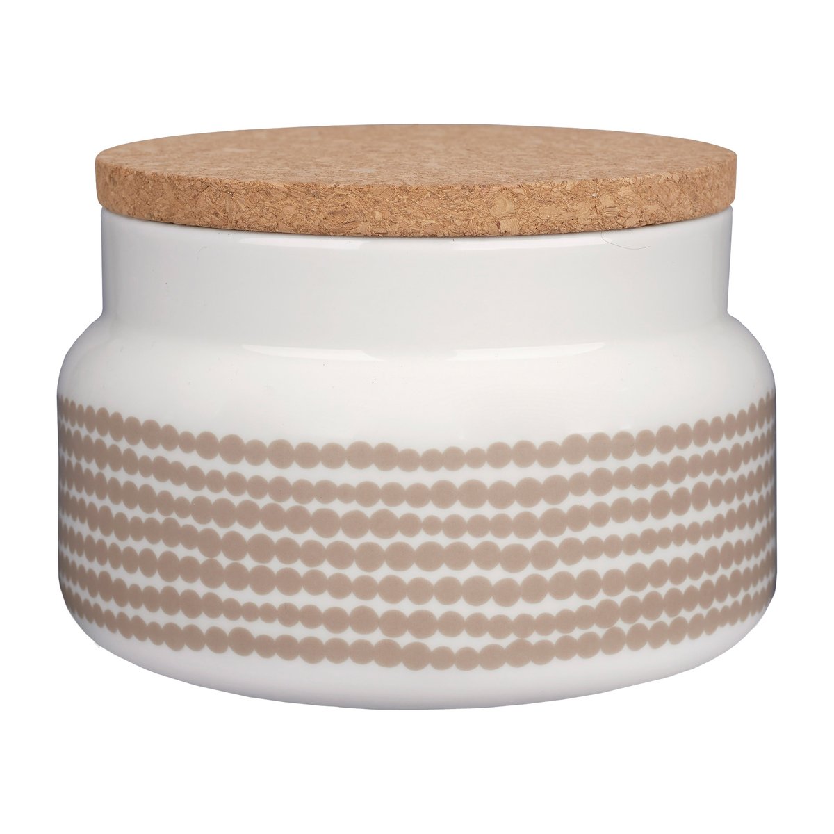 Marimekko Siirtolapuutarha purkki 70 cl white-clay