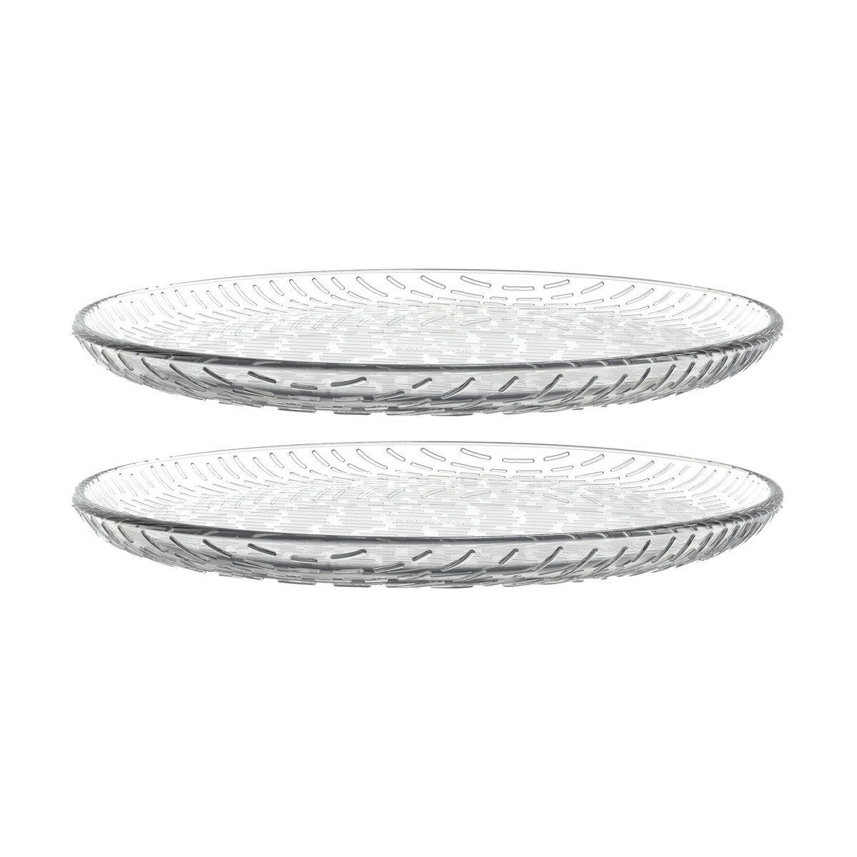 Marimekko Syksy lautanen lasi Ø17 cm 2 kpl Clear