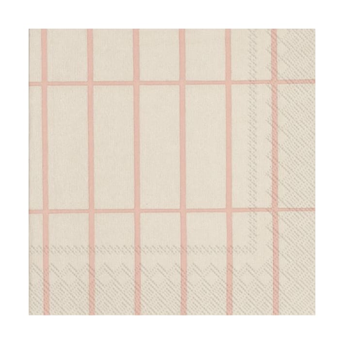 Tiiliskivi lautasliina 33 x 33 cm 20 kpl - Linen-rose - Marimekko