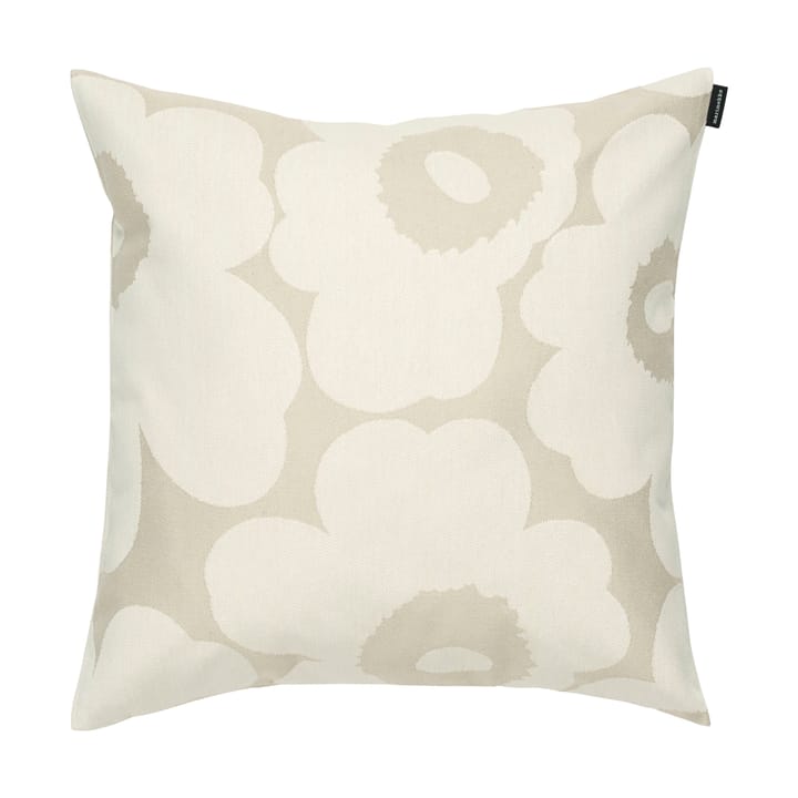 Unikko jacquard tyynynpäällinen 50x50 cm - Ecru - Marimekko