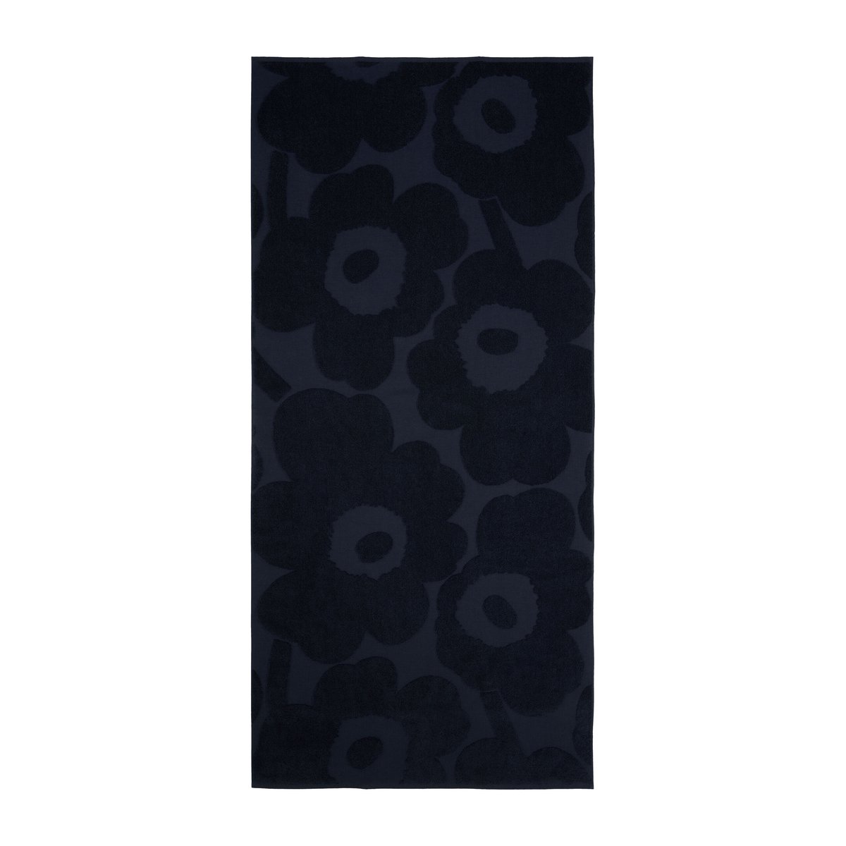 Marimekko Unikko kylpypyyhe 70 x 150 cm Tummansininen