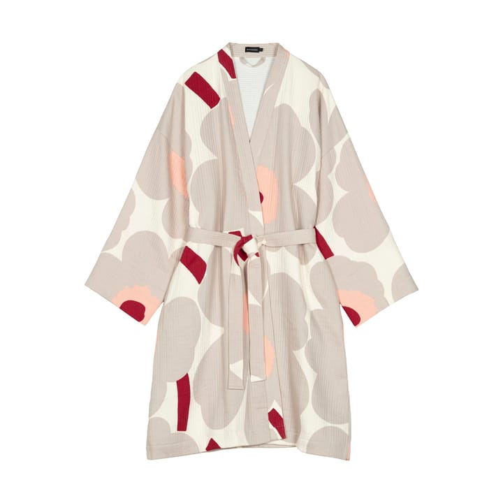 Unikko kylpytakki, Powder-grey-cherry-pink, L Marimekko