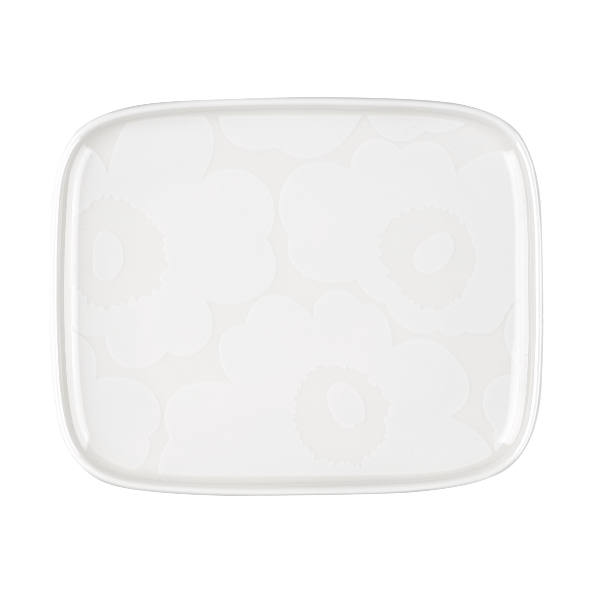 Marimekko Unikko lautanen 12×15 cm White