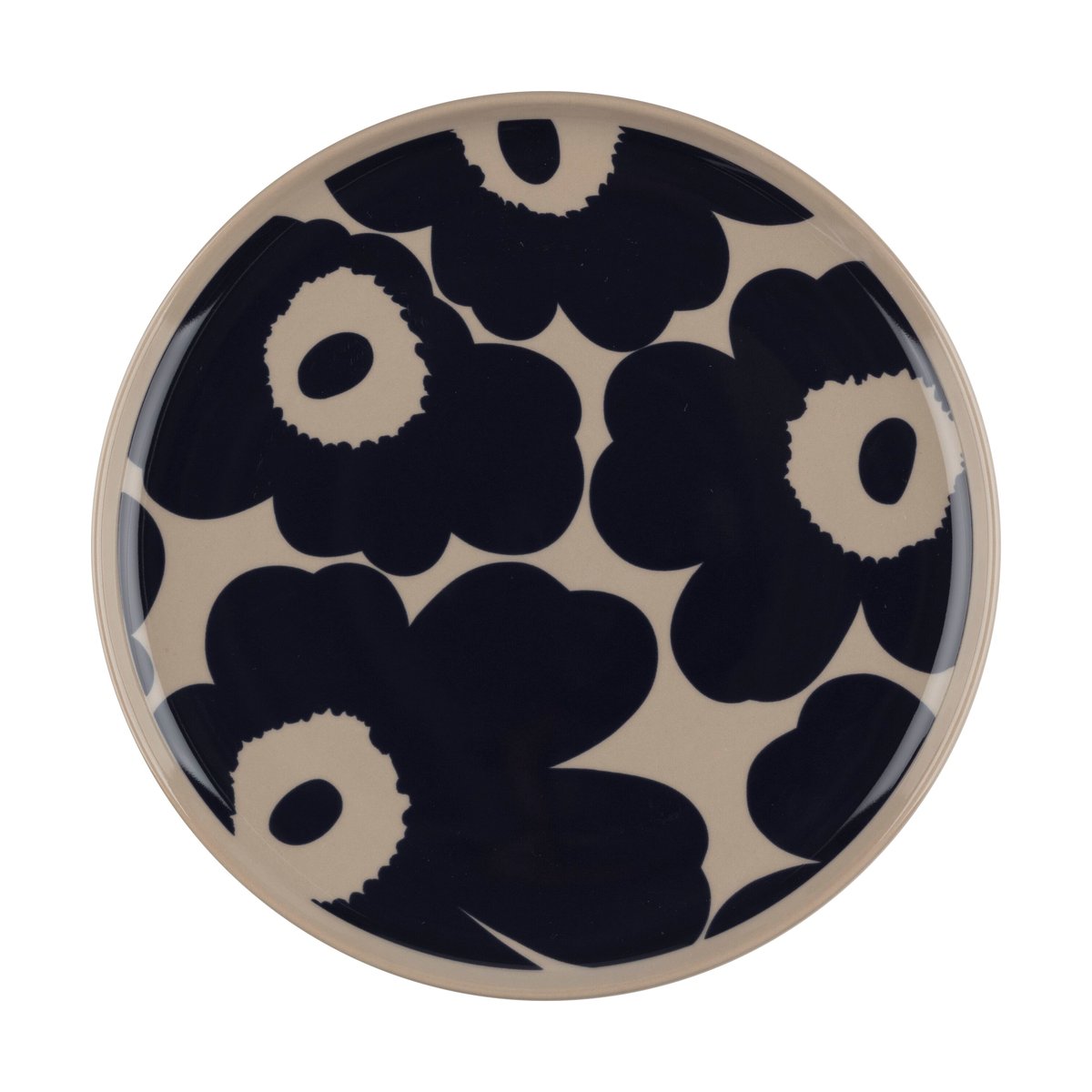 Marimekko Unikko lautanen Ø 20 cm Terra-dark blue