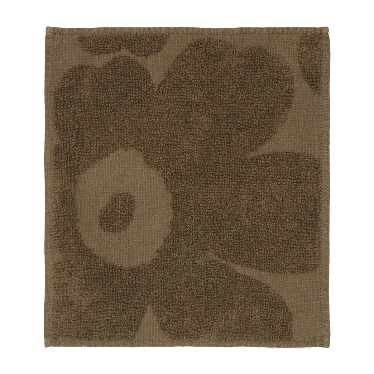 Marimekko Unikko Mini pyyhe 30 x 30 cm dark sand