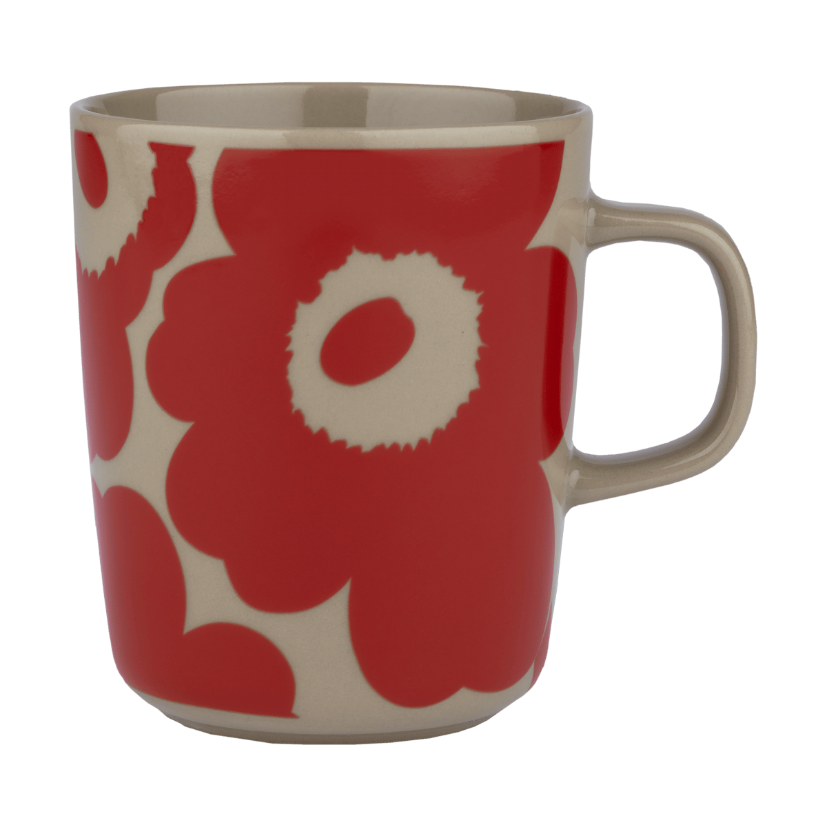 Marimekko Unikko muki 25 cl Terra-red