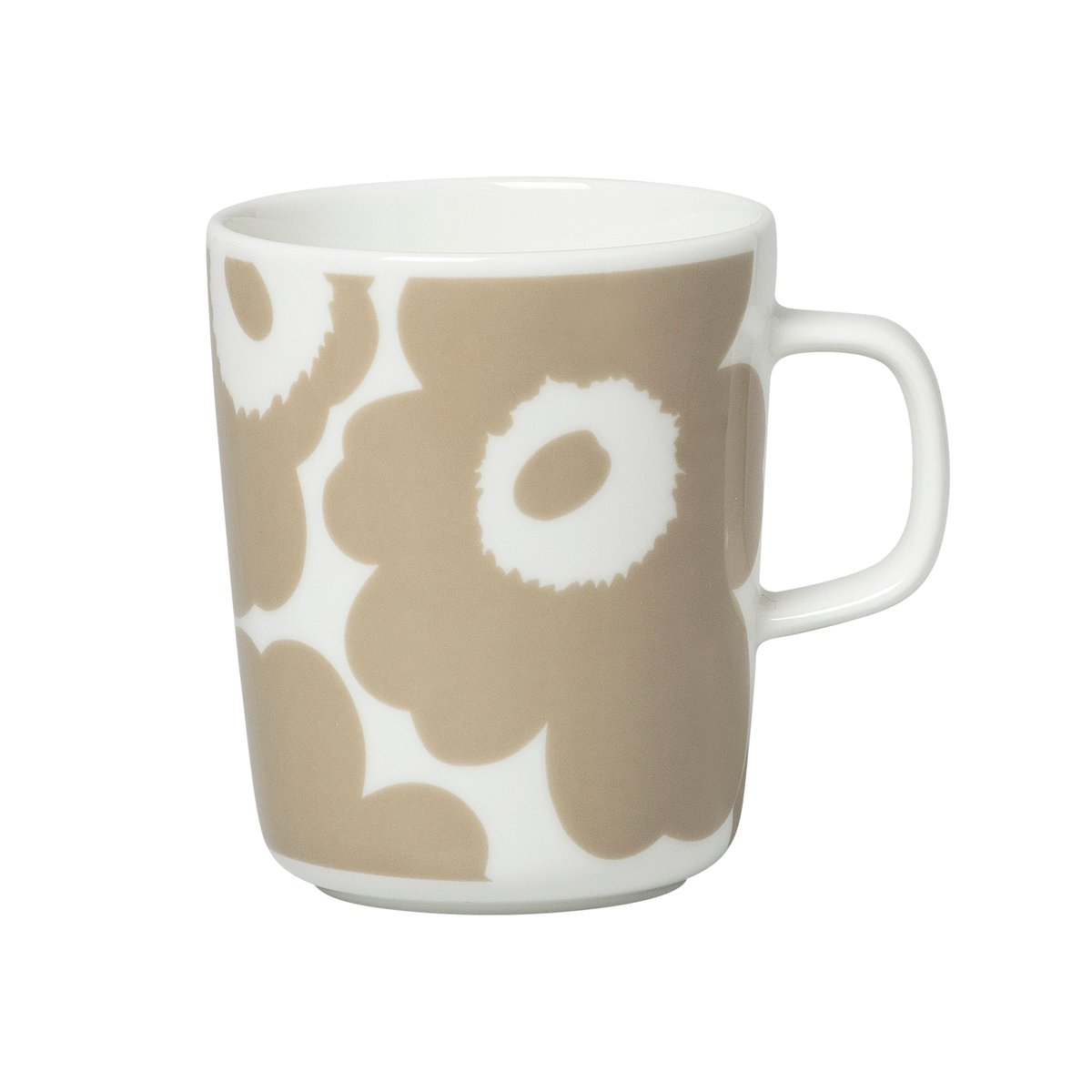 Marimekko Unikko muki 25 cl Valkoinen-beige