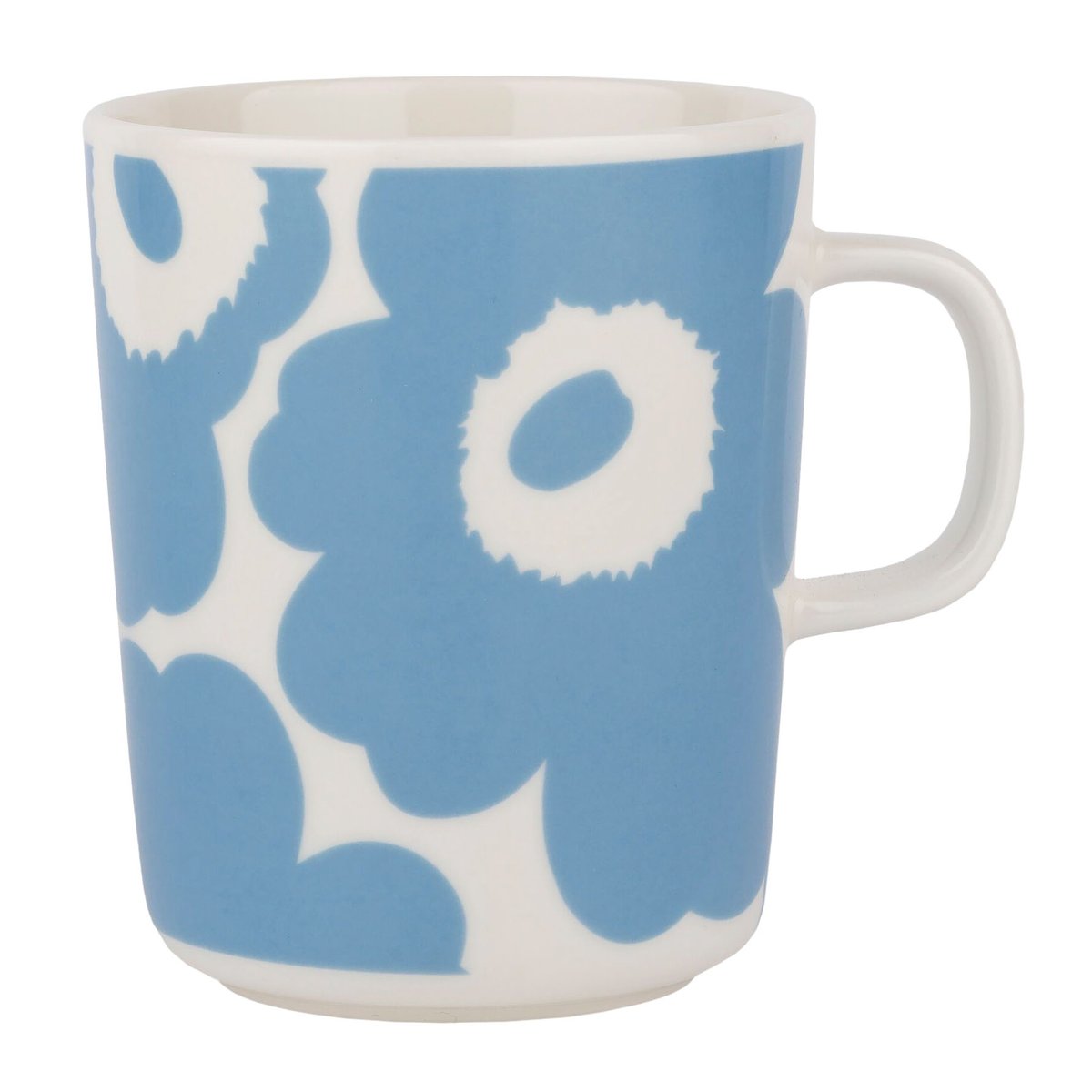 Marimekko Unikko muki 25 cl White-sky blue