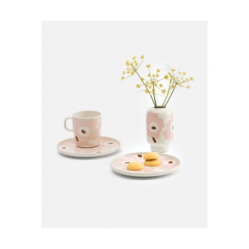 Unikko muki 40 cl - White-light pink-chestnut - Marimekko