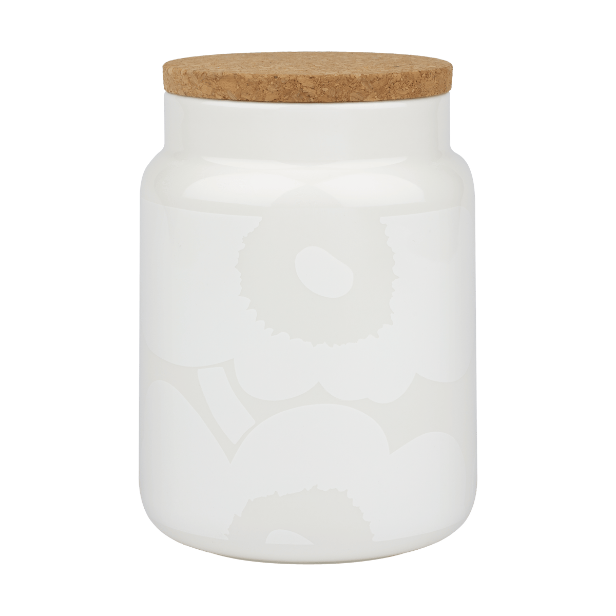 Marimekko Unikko purkki 1,2 l White