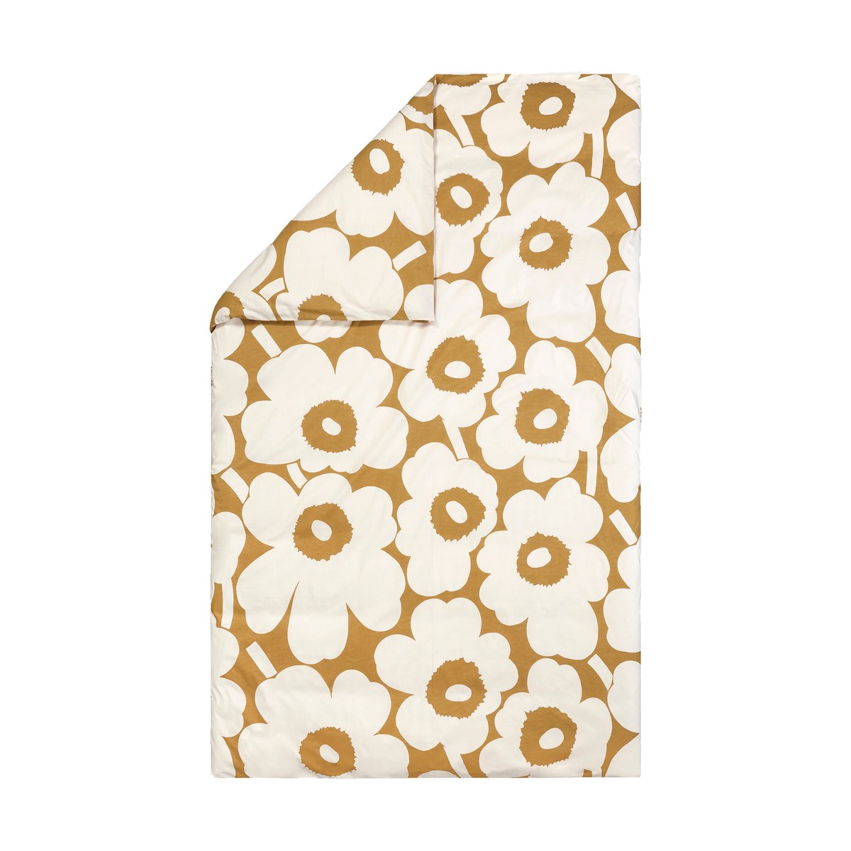 Marimekko Unikko pussilakana 150×210 cm Sand-off white