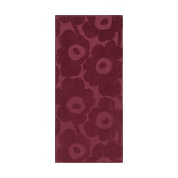 Unikko solid kylpypyyhe 70x150 cm - Dark red - Marimekko