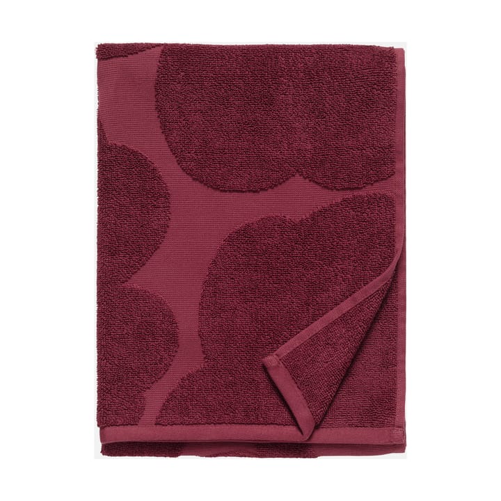 Unikko solid pyyhe 50x70 cm, Dark red Marimekko