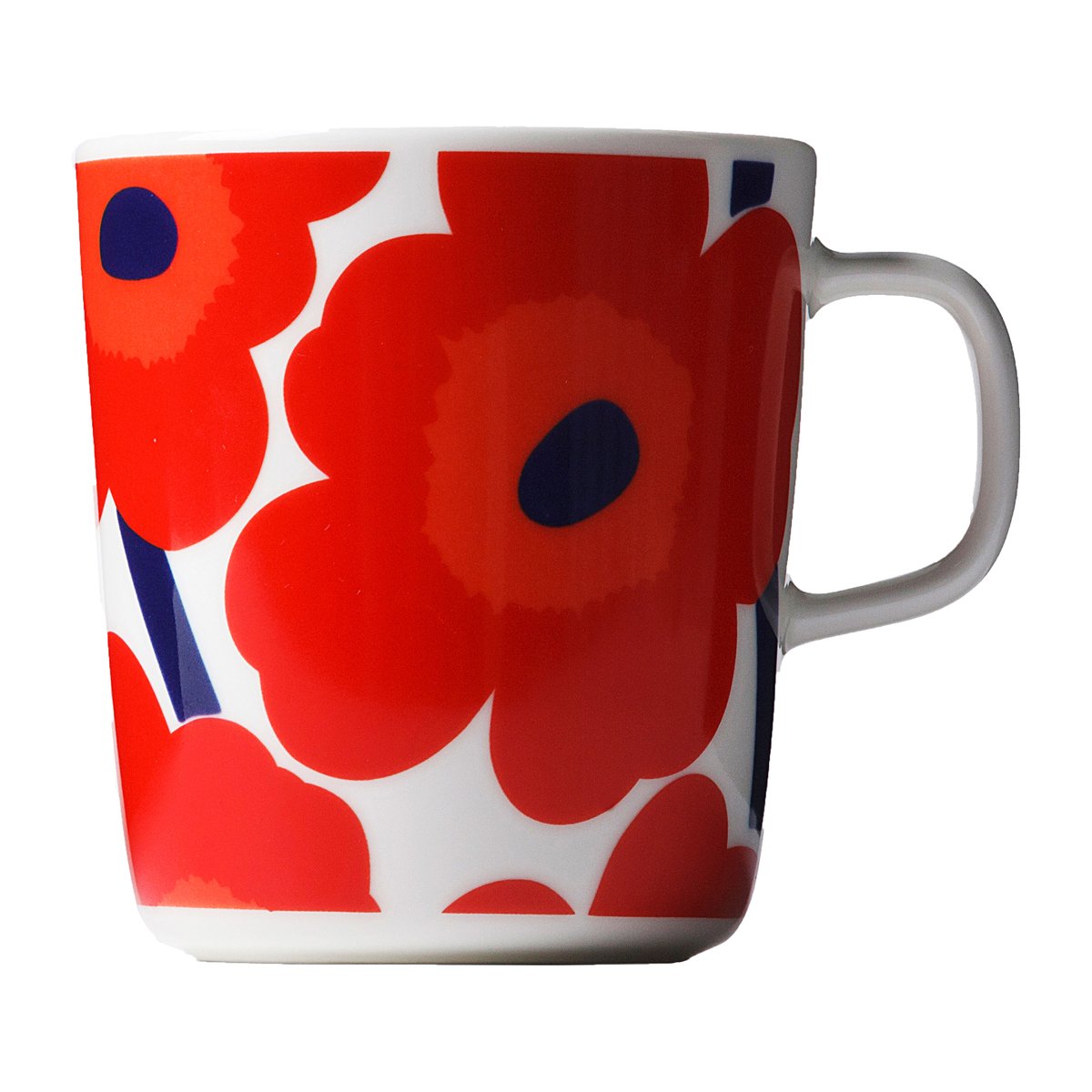 Marimekko Unikko teemuki 4 dl Punainen-valkoinen