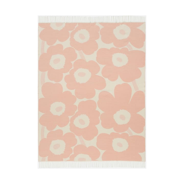 Unikko viltti 130x180 cm - Pink - Marimekko