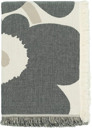 Unikko viltti 150x220 cm - Off white-charcoal-sand - Marimekko