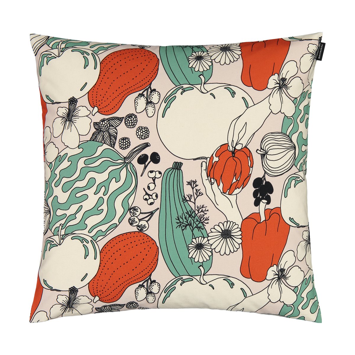 Marimekko Vihannesmaa tyynynpäällinen 50×50 cm Multi