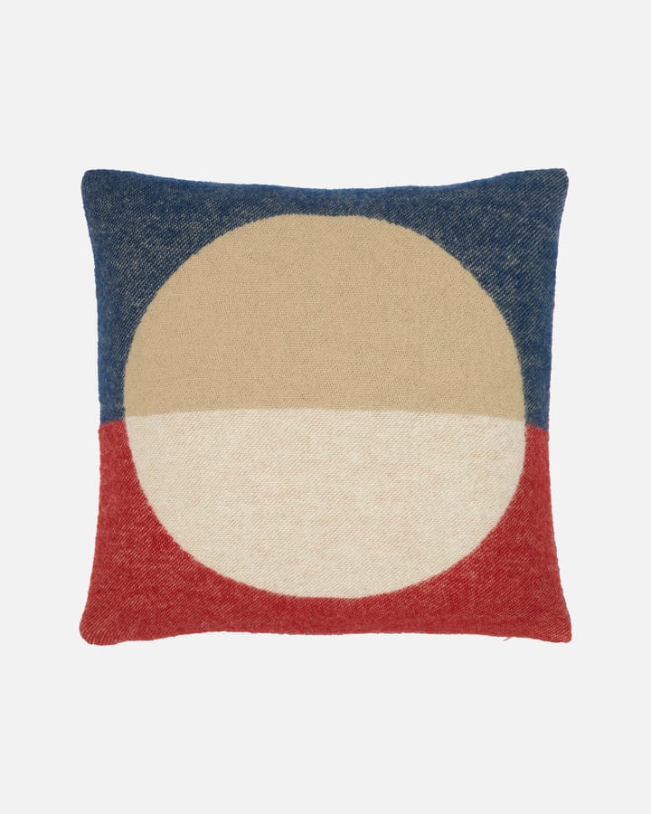 Viitta tyynynpäällinen villa 50x50 cm - Punainen-sininen-beige - Marimekko