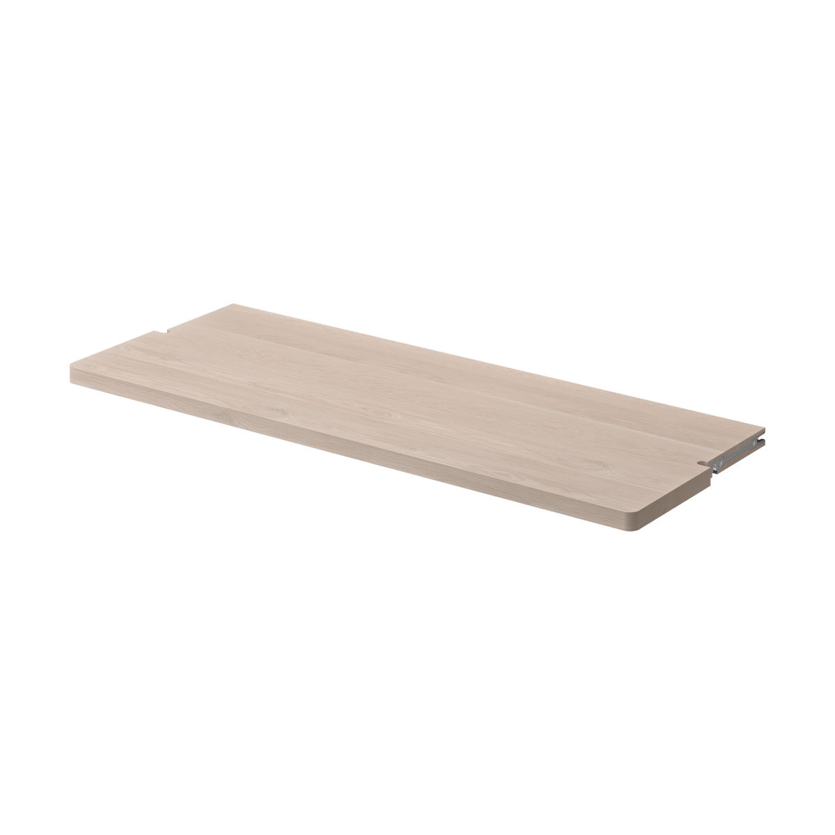 Massproductions Gridlock Deep Shelf W800 -hyllytaso Natural Ash