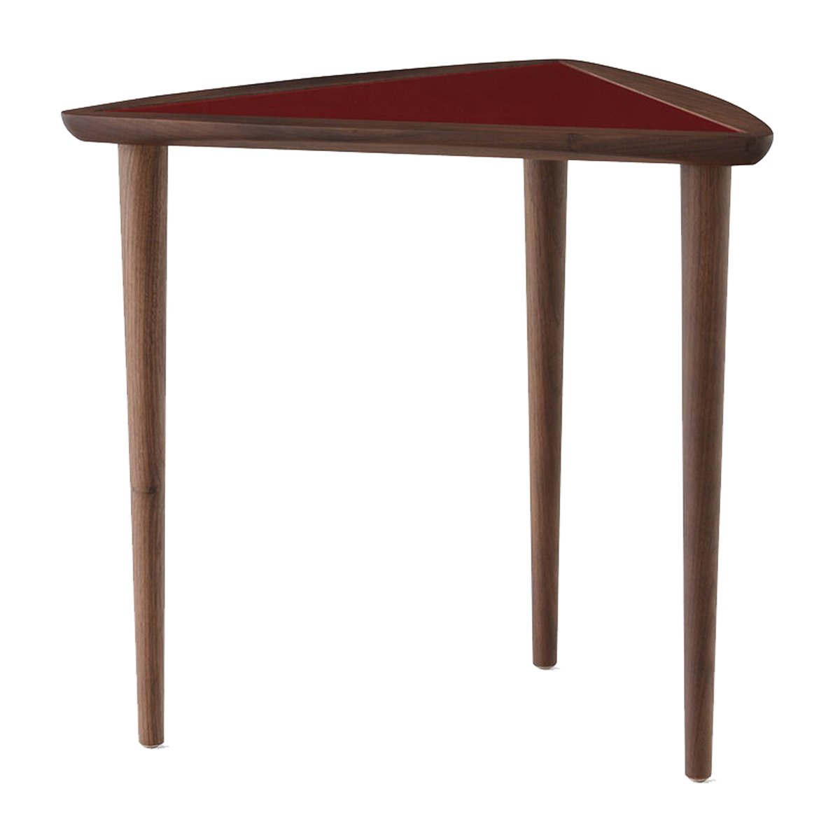 MENU Umanoff nesting side table Walnut-burgundy