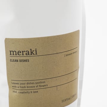 Meraki käsitiskiainetta täyttöpakkaus 1000 ml - Kukkien tuoksu - Meraki