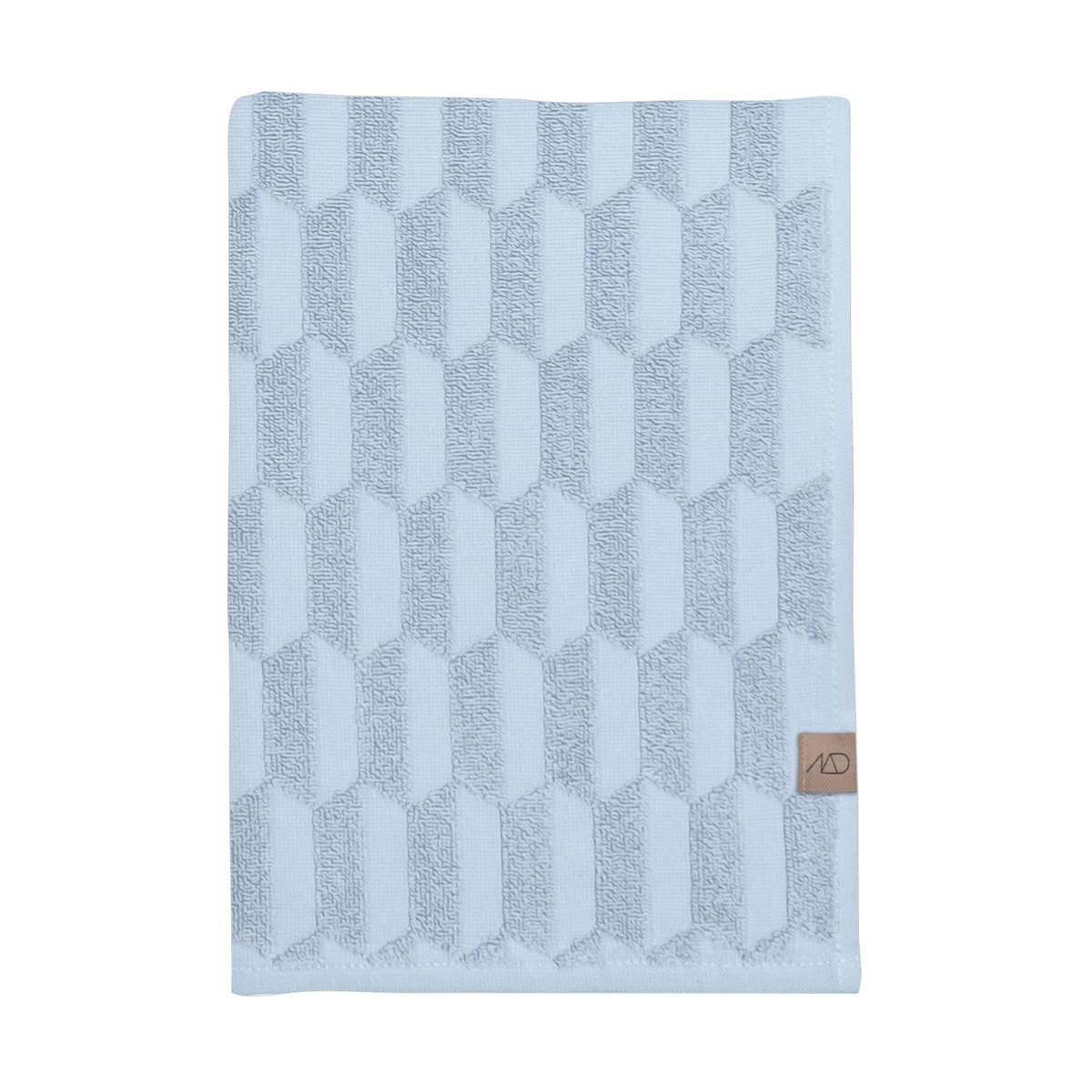 Mette Ditmer Geo kylpypyyhe 70 x 133 cm Light Blue