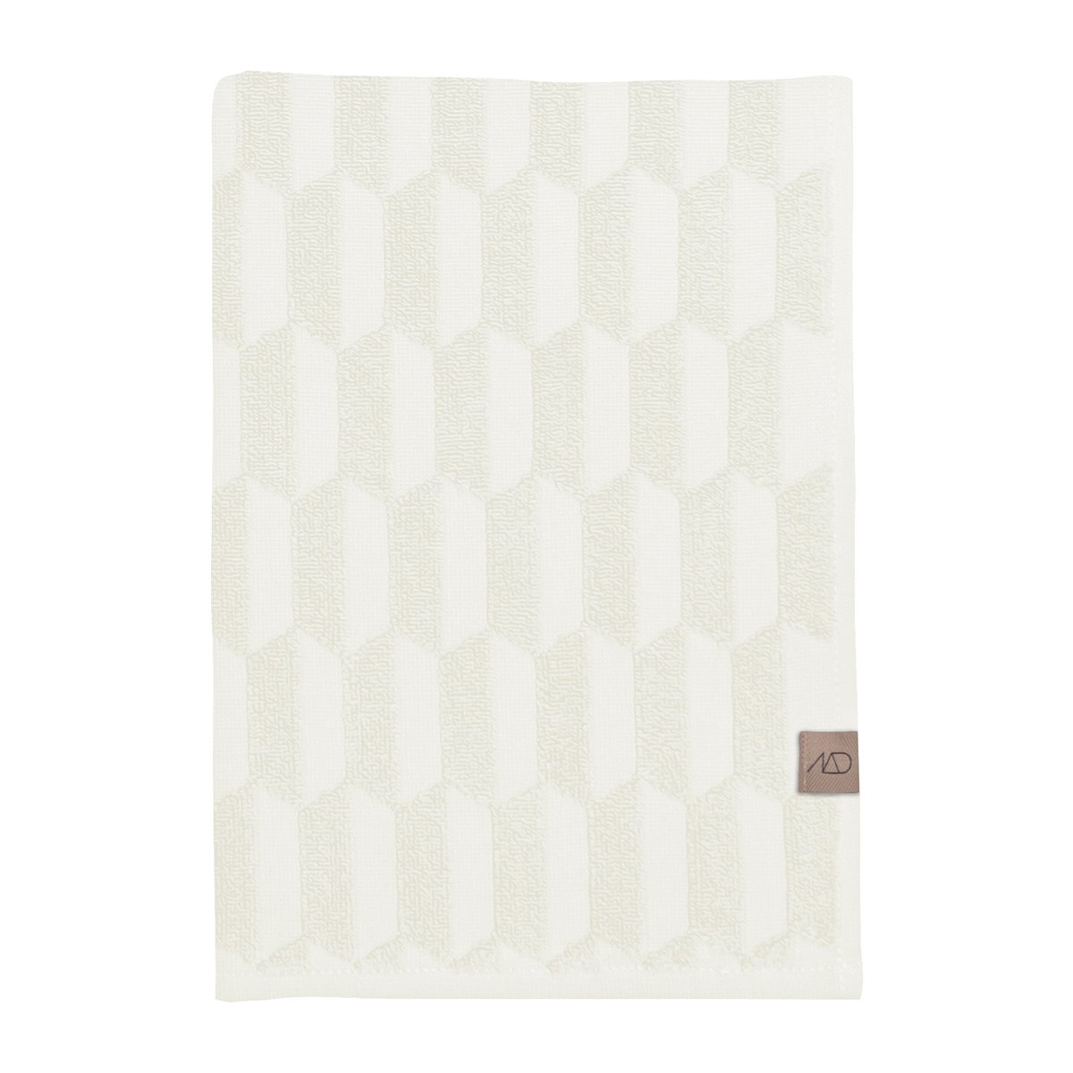 Mette Ditmer Geo kylpypyyhe 70 x 133 cm Off white