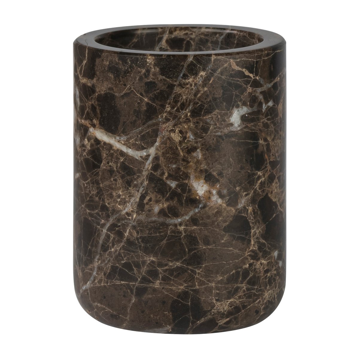 Mette Ditmer Marble hammasharjateline 10 cm Ruskea