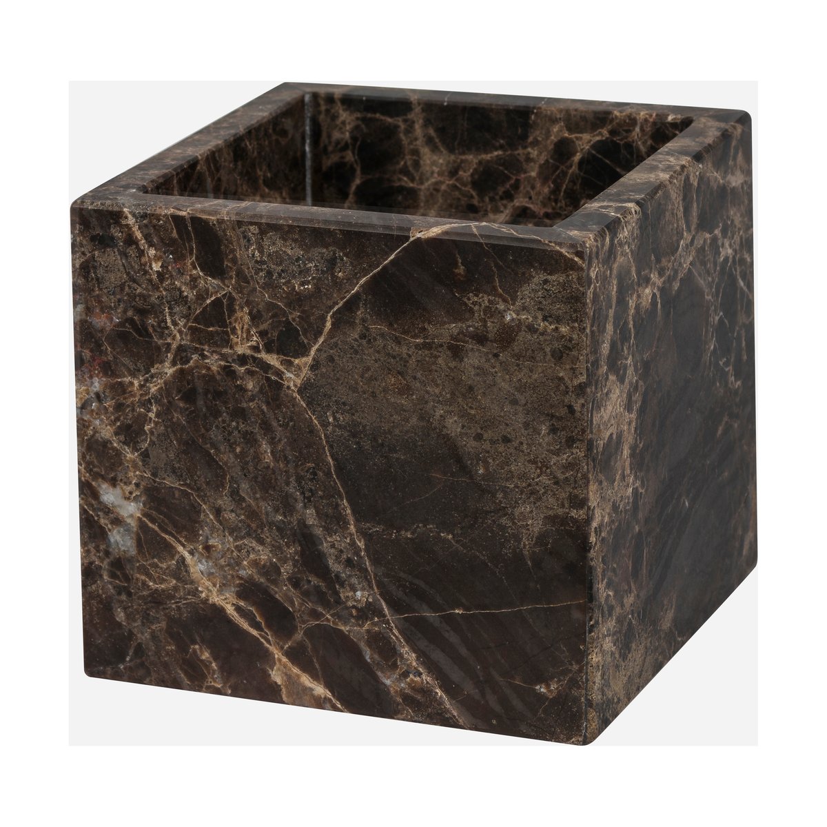 Mette Ditmer Marble kuutio 8,5×8,5 cm Brown