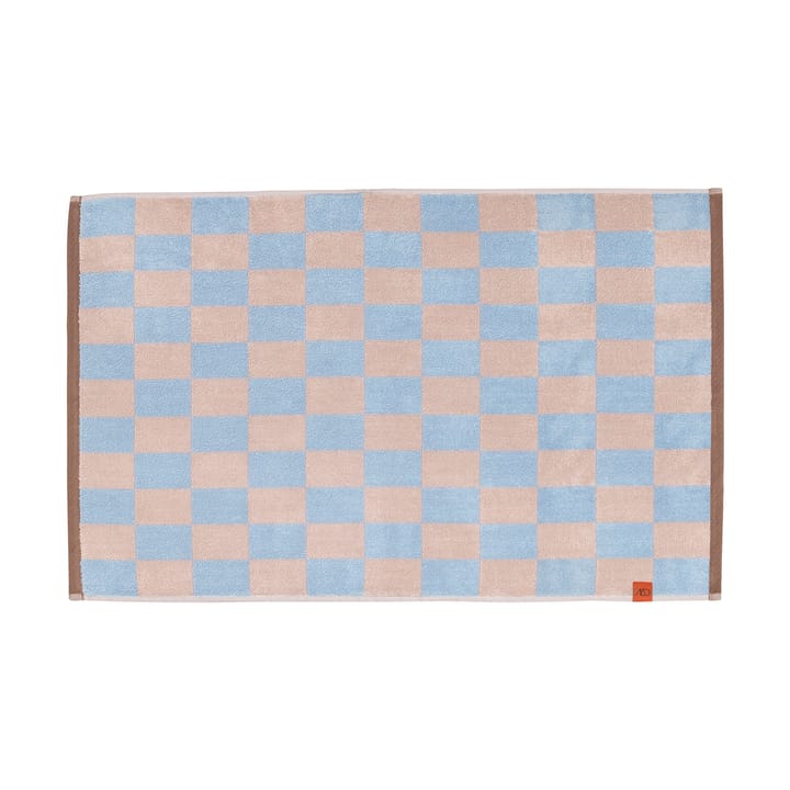 Retro kylpyhuonematto 50x80 cm - Light Blue - Mette Ditmer