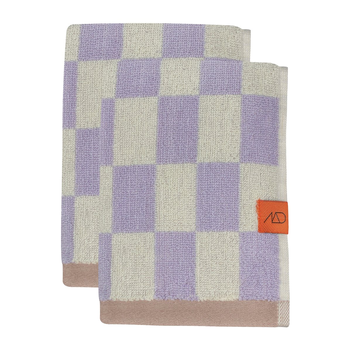 Mette Ditmer Retro vieraspyyhe 40 x 55 cm 2-pakkaus Lilac