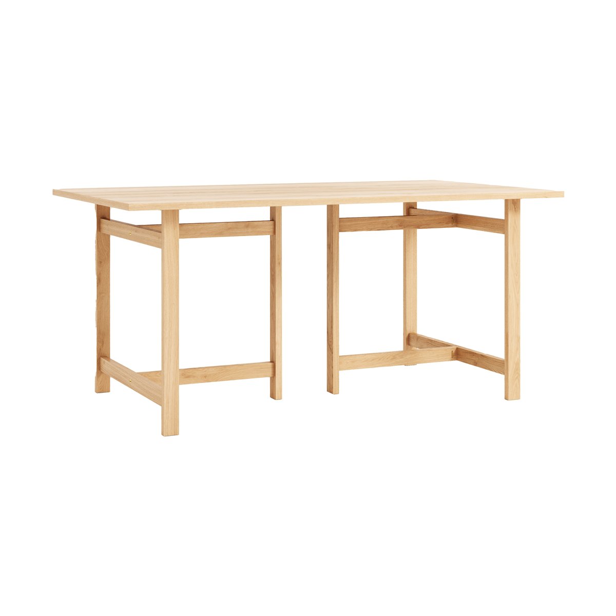 MOEBE Moebe rectangular dining dable -ruokapöytä 160 x 90 cm Tammi