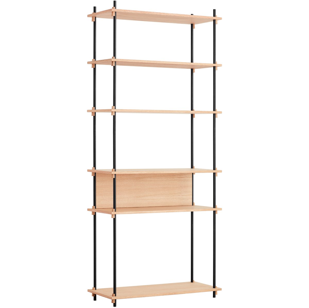 MOEBE Moebe shelving system extra tall single Oak