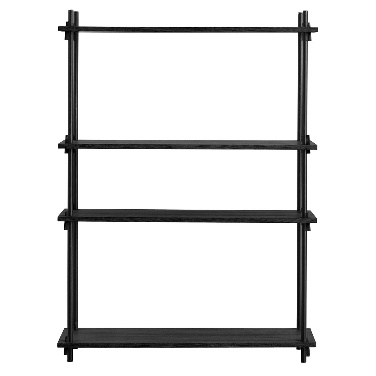 MOEBE Moebe shelving system medium single Black