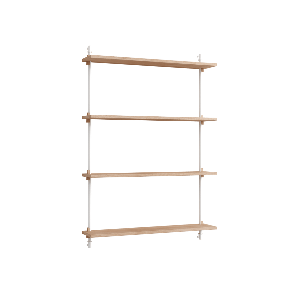 MOEBE Moebe wall shelving ws.115.1 Tammi-valkoinen