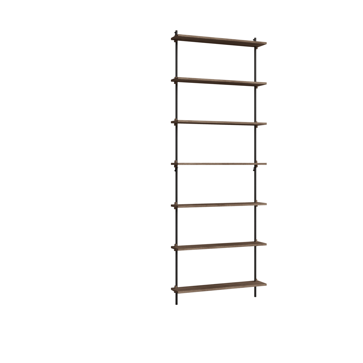 MOEBE Moebe wall shelving ws.230.1 Poltettu tammi-musta