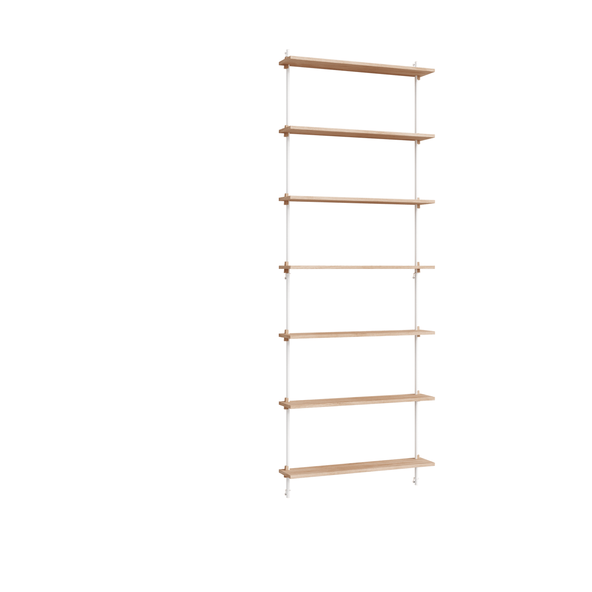 MOEBE Moebe wall shelving ws.230.1 Tammi-valkoinen