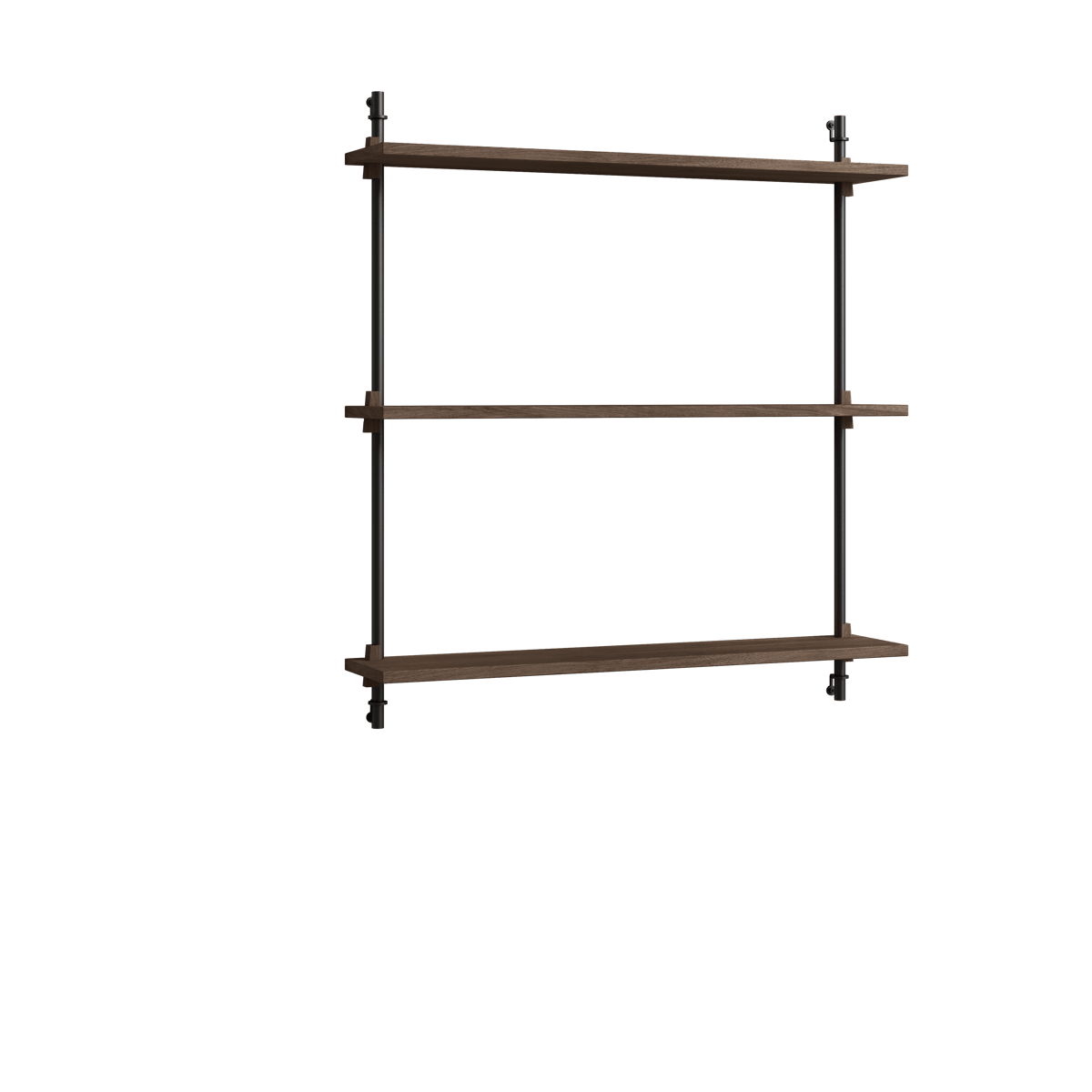 MOEBE Moebe wall shelving ws.85.1 Poltettu tammi-musta